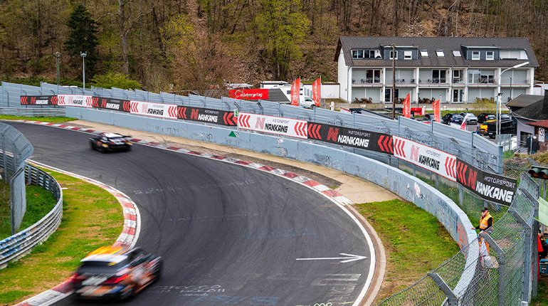 NANKANG ADVERTISING INSTALLATION ON LEGENDARY NORDSCHLEIFE