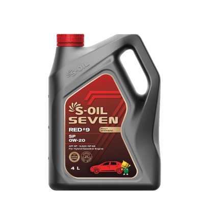 S-OIL 7 RED #9 SP 0W-20-4L