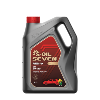 S-OIL 7 RED #9 SN 5W-20-4L