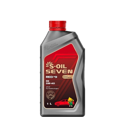 S-OIL 7 RED #9 SN 5W-40-1L