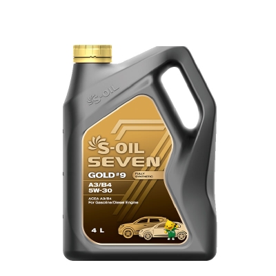  S-OIL 7 GOLD #9 A3/B4 5W-30-  4L