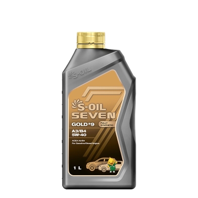  S-OIL 7 GOLD #9 A3/B4 5W-40-  1L